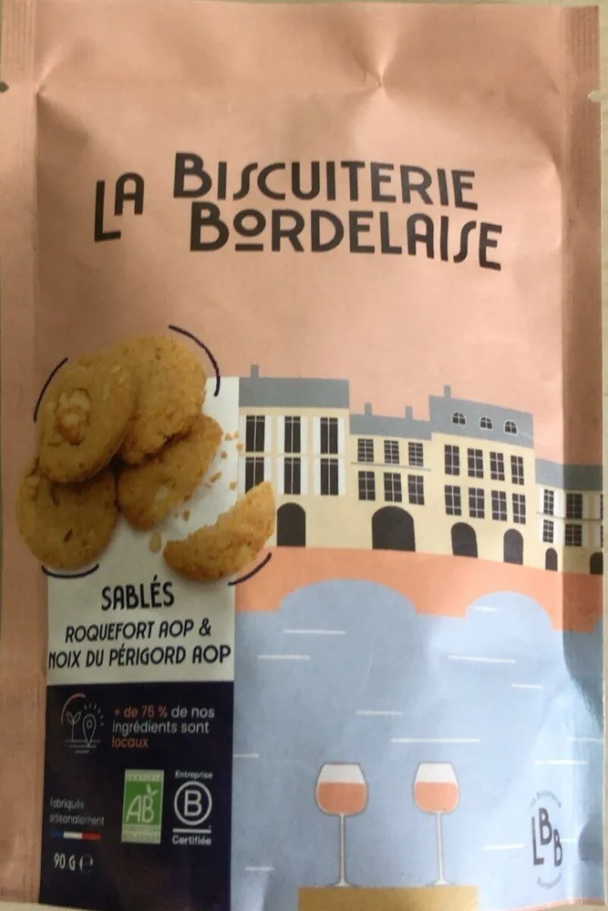 Sablés Roquefort AOP & Noix AOP