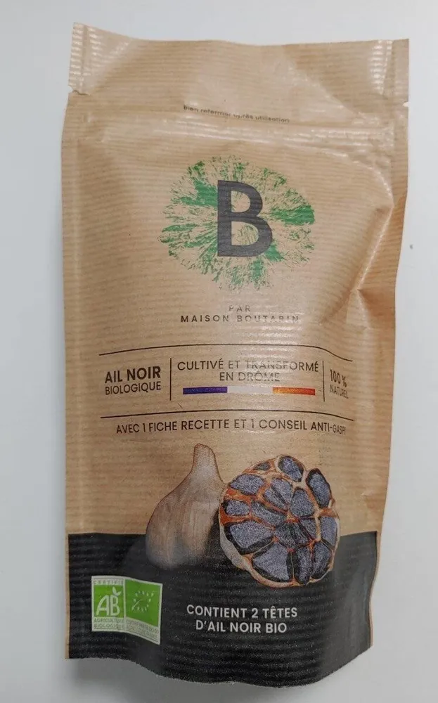 Ail noir sachet Bio