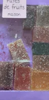 Pâtes de fruits maison