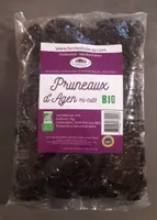 Pruneaux d'Agen mi-cuits bio