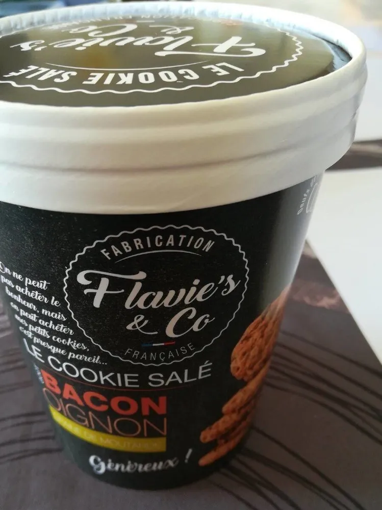Cookie GOÛT BACON OIGNON