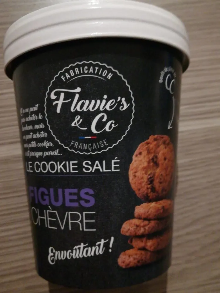 Le cookie salé figue chèvre