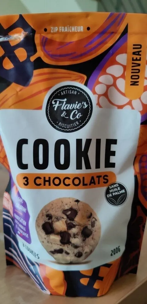 Cookies 3 chocolats