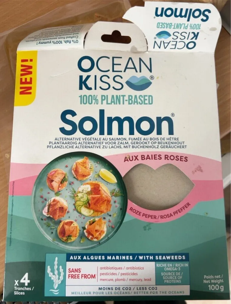 100% PLANT-BASED Solmon AUX BAIES ROSES