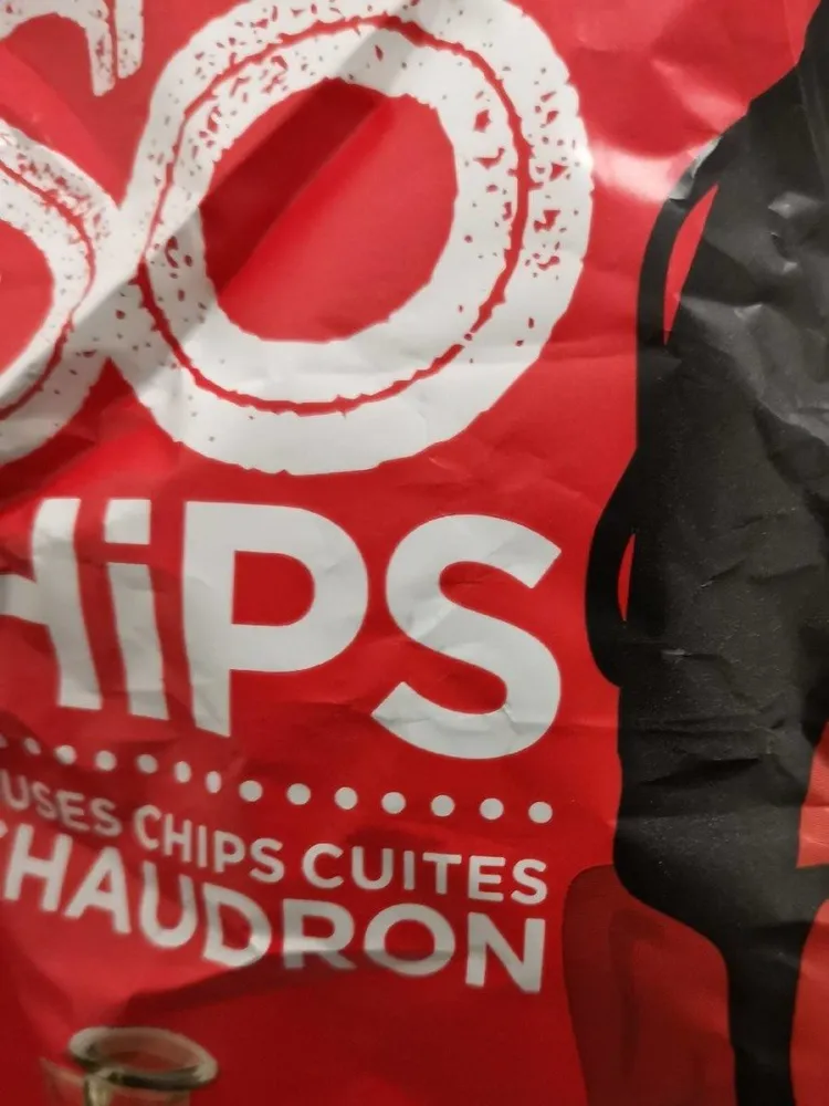 Chips vinaigre de xérès