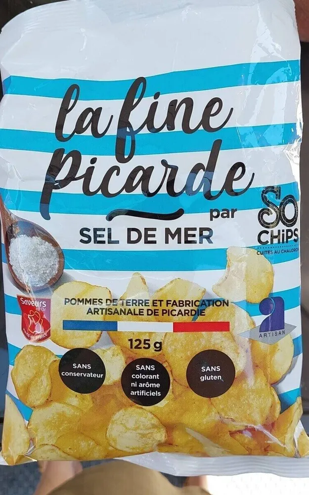 Chips au sel de mer