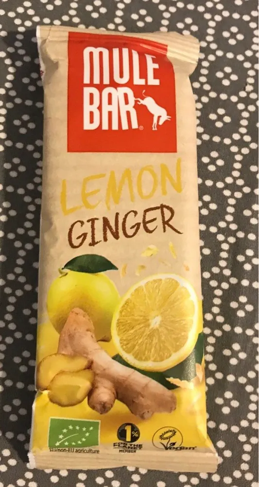 Lemon Ginger cereal bar