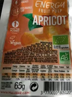 Energy fruit pulp