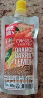 Energy fruit pulp - orange carrot lemon