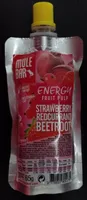 Strawberry redcurrant beetroot pulp