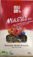 Mulesli fruits rouges amandes (350g)- muesli croustillant