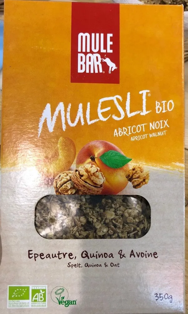 Mulesli abricot noix (350g)