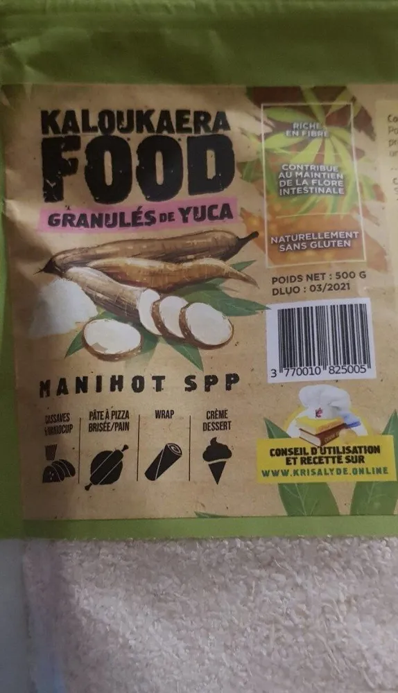 Granules de yuka