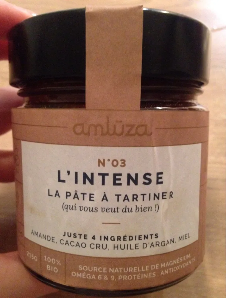 L'intense La Pate à tartiner