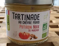Tartinade au chèvre frais Potiron noix de muscade