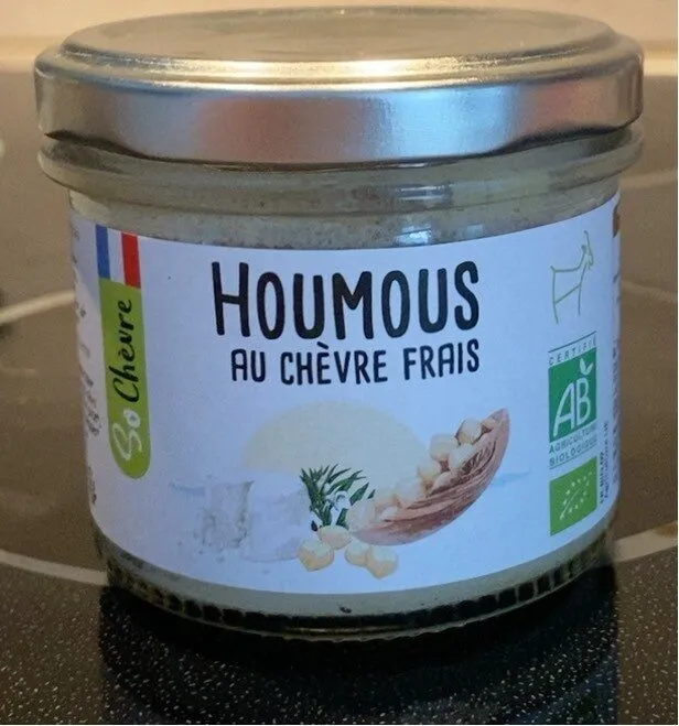 Houmous au chèvre frais
