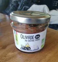 Olivade noire au chèvre frais