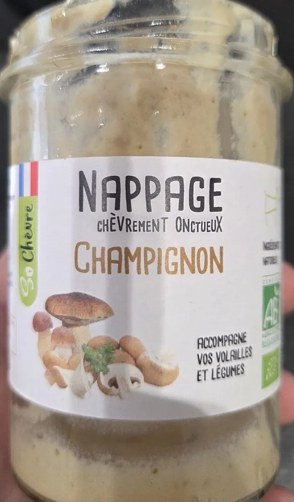 Nappage chèrement onctueux Champignon