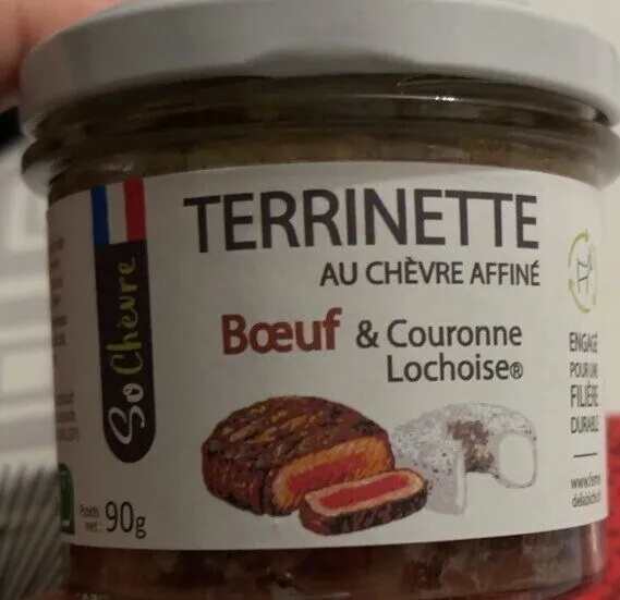 Terrine au chèvre affiné