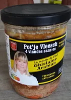 Pot'je vleesch 4 viandes sans os