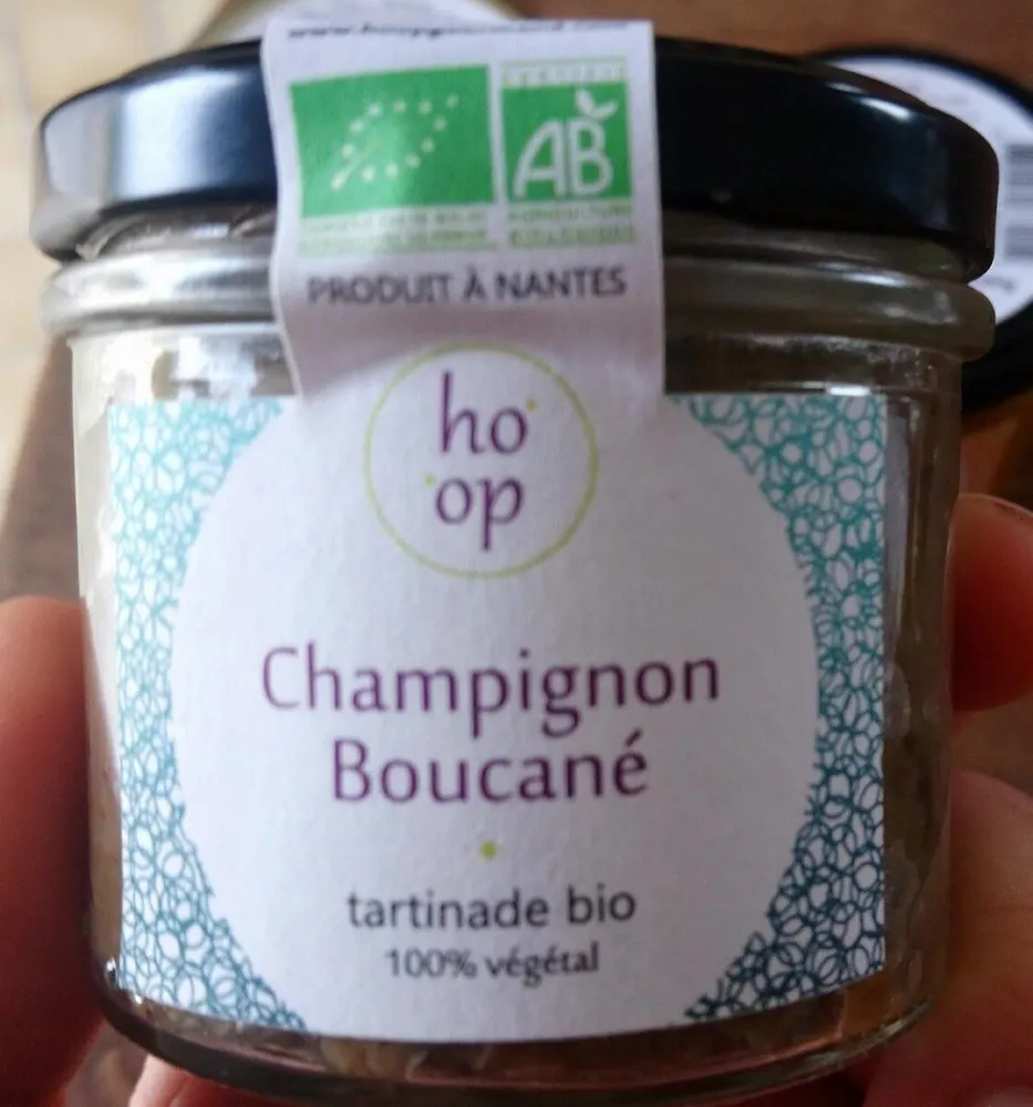 Tartinade champignon boucané