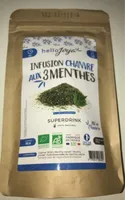 Infusion chanvre aux 3 menthes