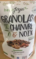 Granolas bio chanvre & noix