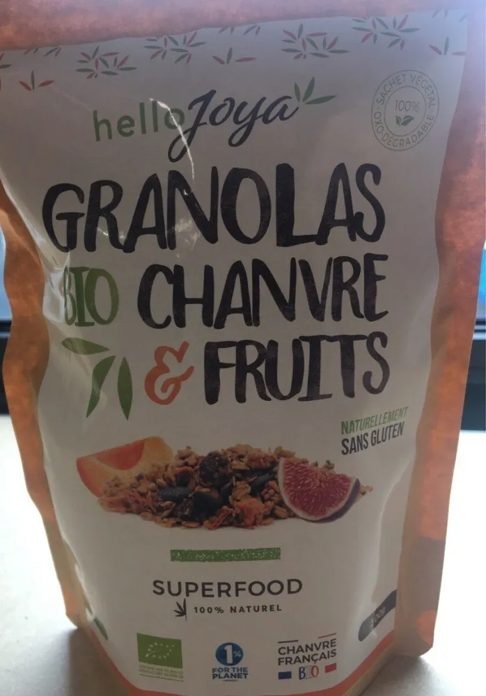 Granolas bio chanvre & fruits