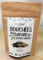 Bouchées au chanvre bio olives noires