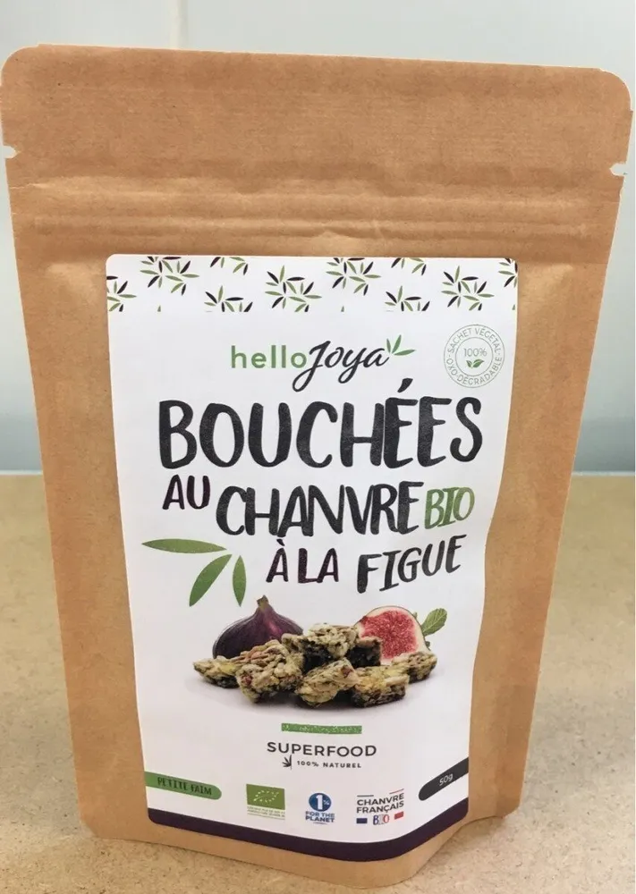 Bouchées au chanvre bio a la figue