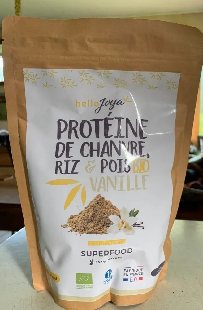 Proteine De Chanvre goût vanille