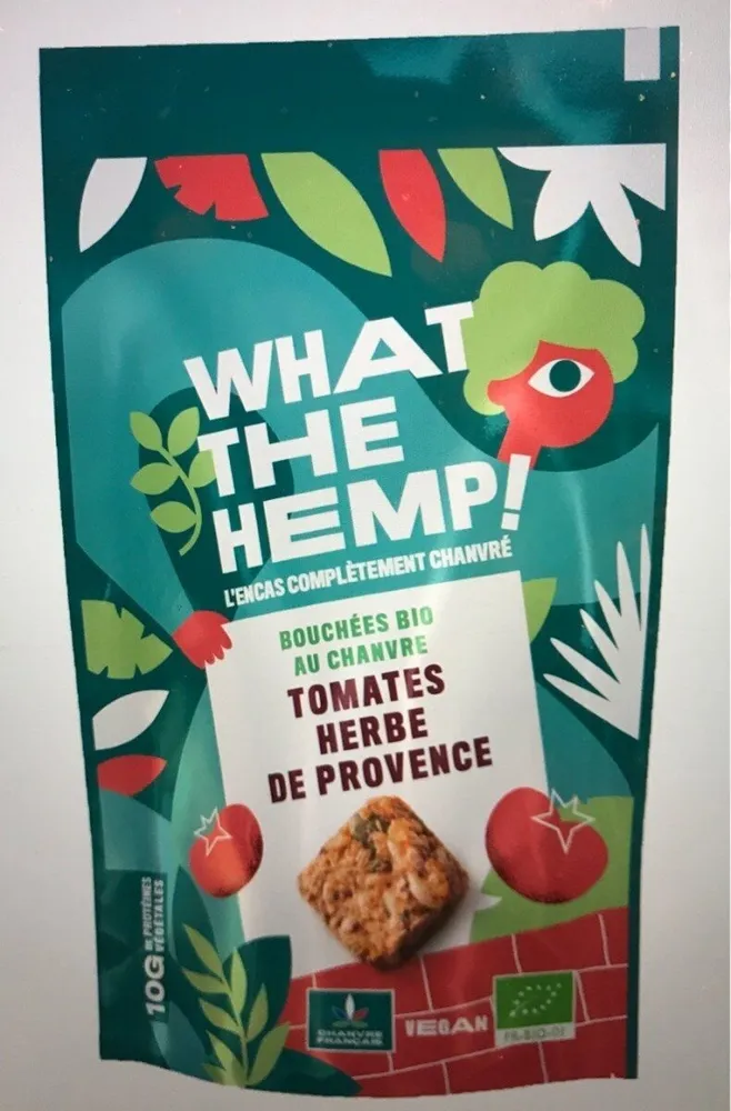 Bouchées bio au chanvre tomates herbes de provence