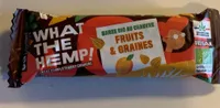 Barre bio au chanvre Fruits & Graines