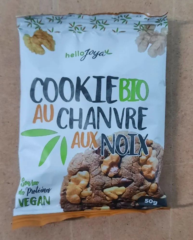 Cookie bio aux chanvres et aux noix