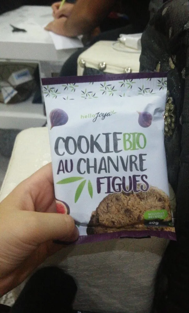 Cookie bio au chnvre figues