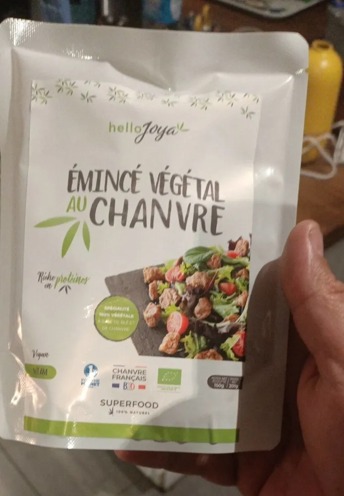 Émincé végétal au chanvre