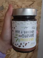 Pâte à tartiner bio au chanvre proteinée