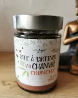 Pâte à tartiner bio au chanvre crunchy