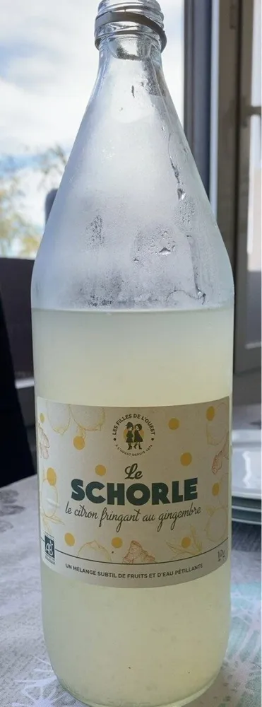 Le Schorle Citron Gingembre