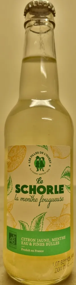 Le Schorle menthe fougeuse