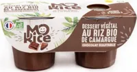 Crème végétale au riz bio de Camargue