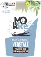 Glace Artisanale Végétale Vanille Bio