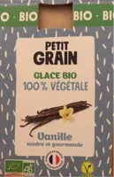Glace bio vegetale a la vanille