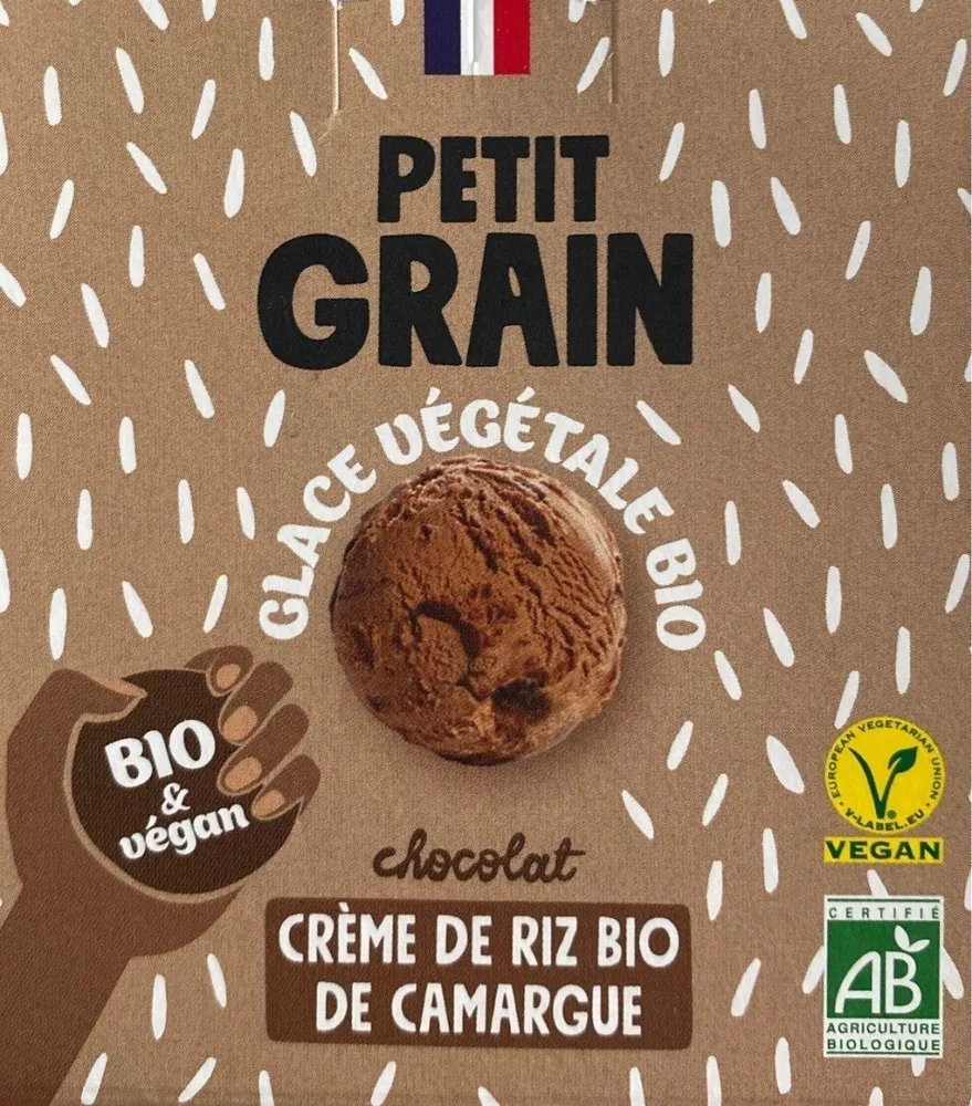 Glace végétale bio chocolat