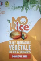 Glace vegetale a la mangue