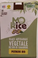 Glace artisanale végétale pistache bio