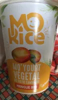 Mo'yourt à la mangue au riz et lait de coco