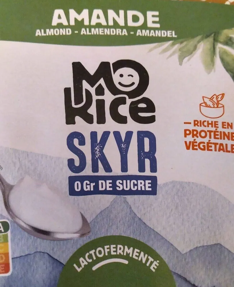Amande skyr lactofermenté