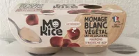 Momage blanc végétal lait de coco et riz marrons d’Ardeche AOP