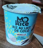 Riz au lait de coco vanille